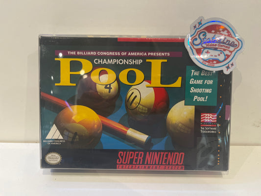 Championship Pool - Super Nintendo