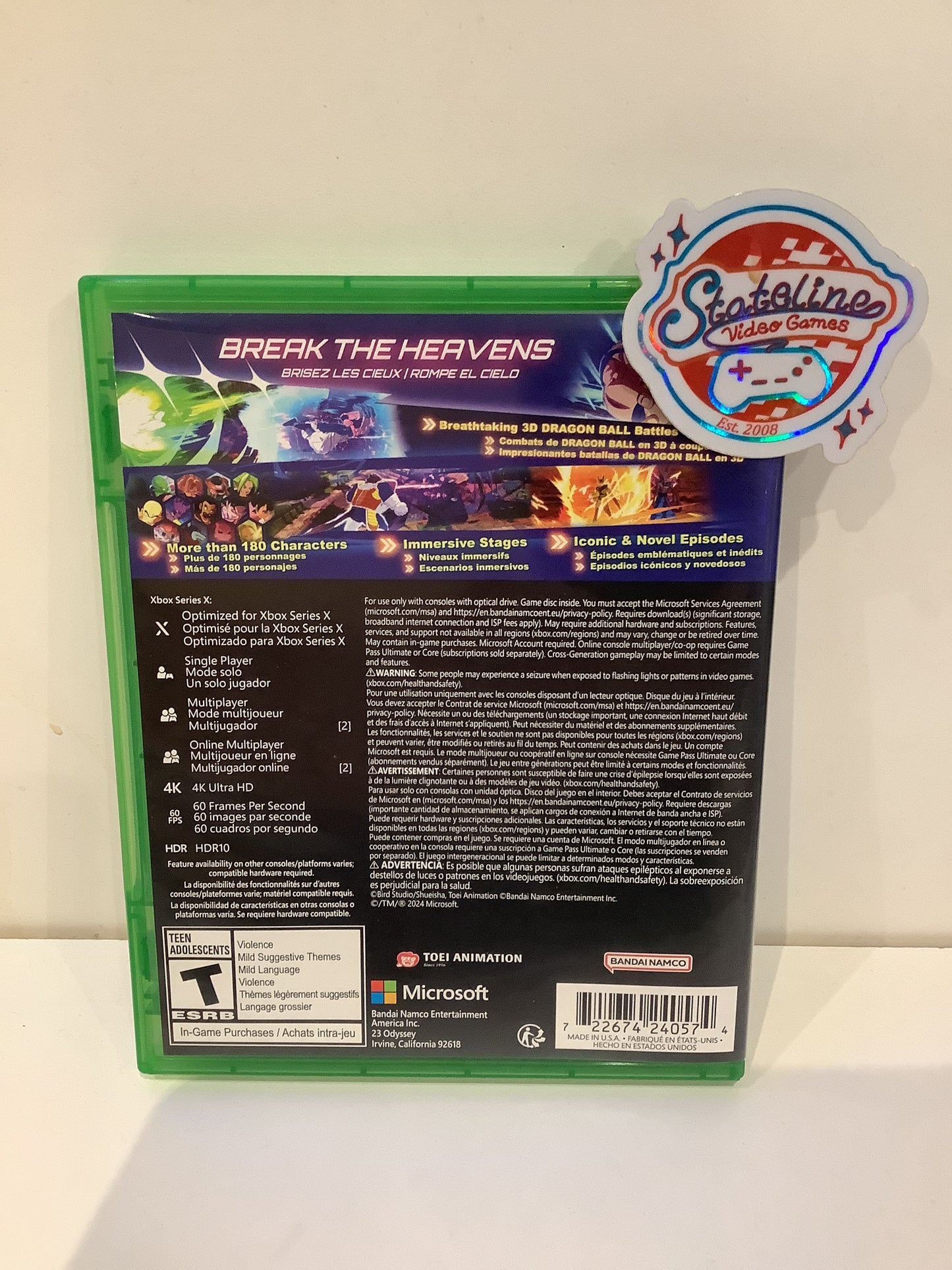 Dragon Ball: Sparking Zero - Xbox Series X
