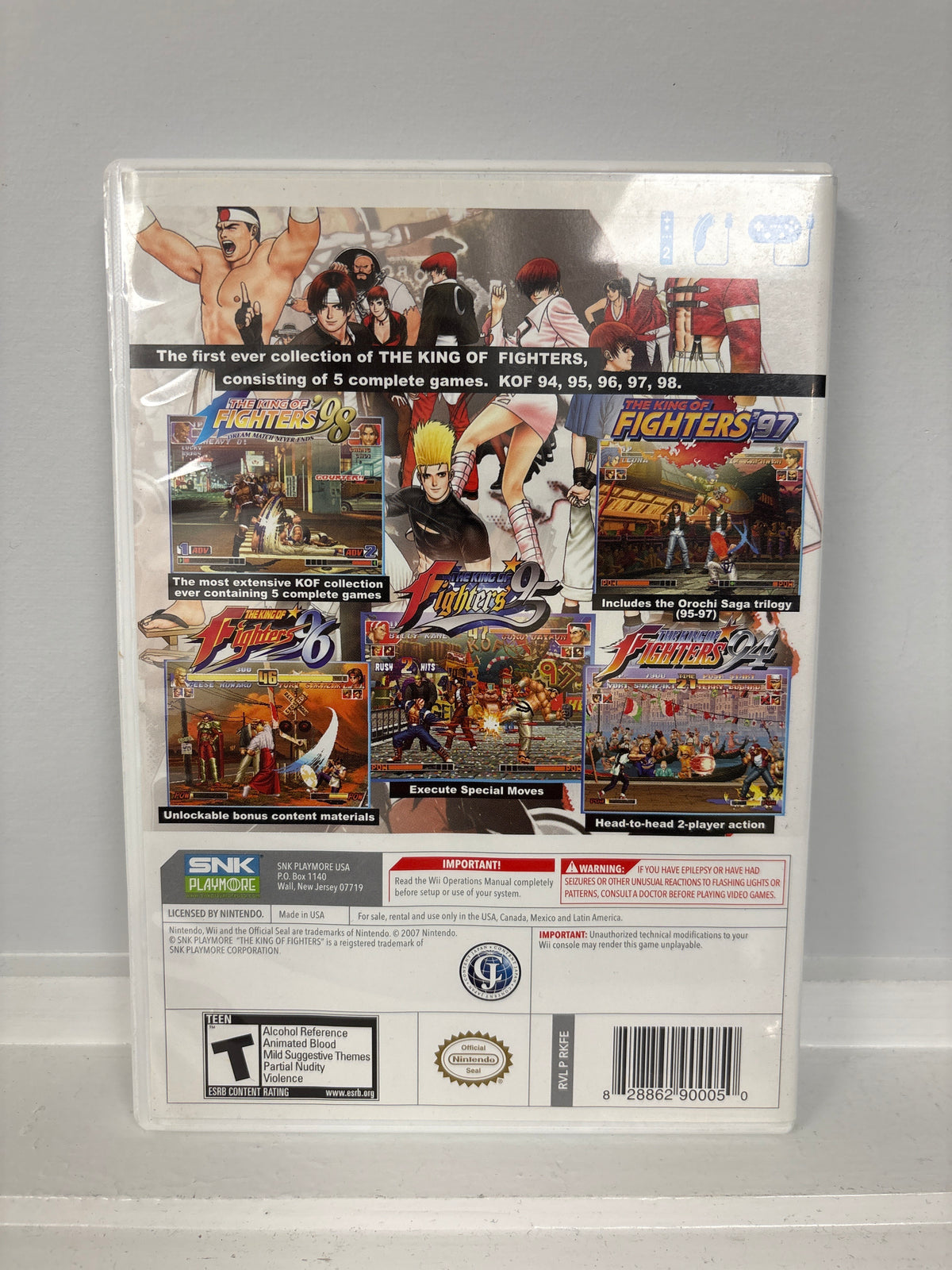 King of Fighters Collection The Orochi Saga - Wii