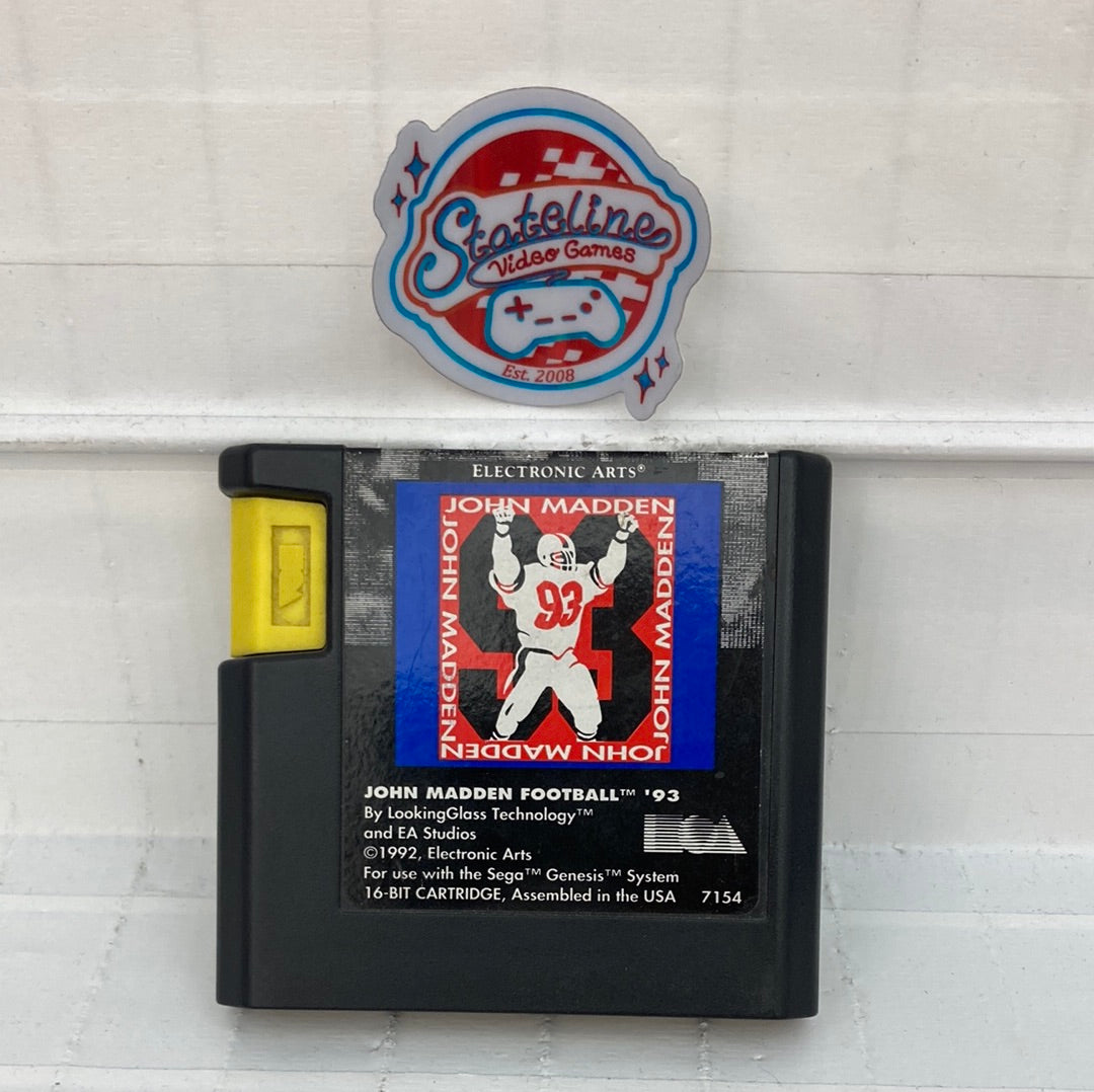 John Madden Football '93 - Sega Genesis