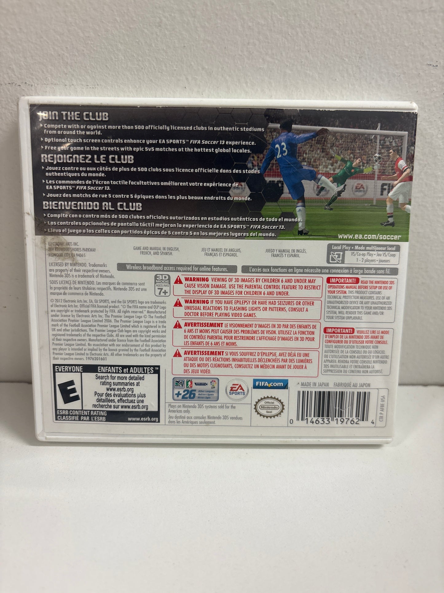 FIFA Soccer 13 - Nintendo 3DS