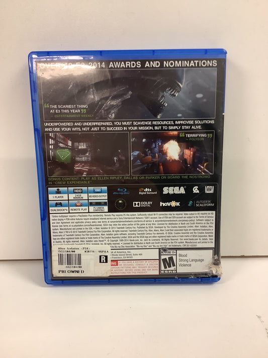Alien: Isolation [Nostromo Edition] - Playstation 4