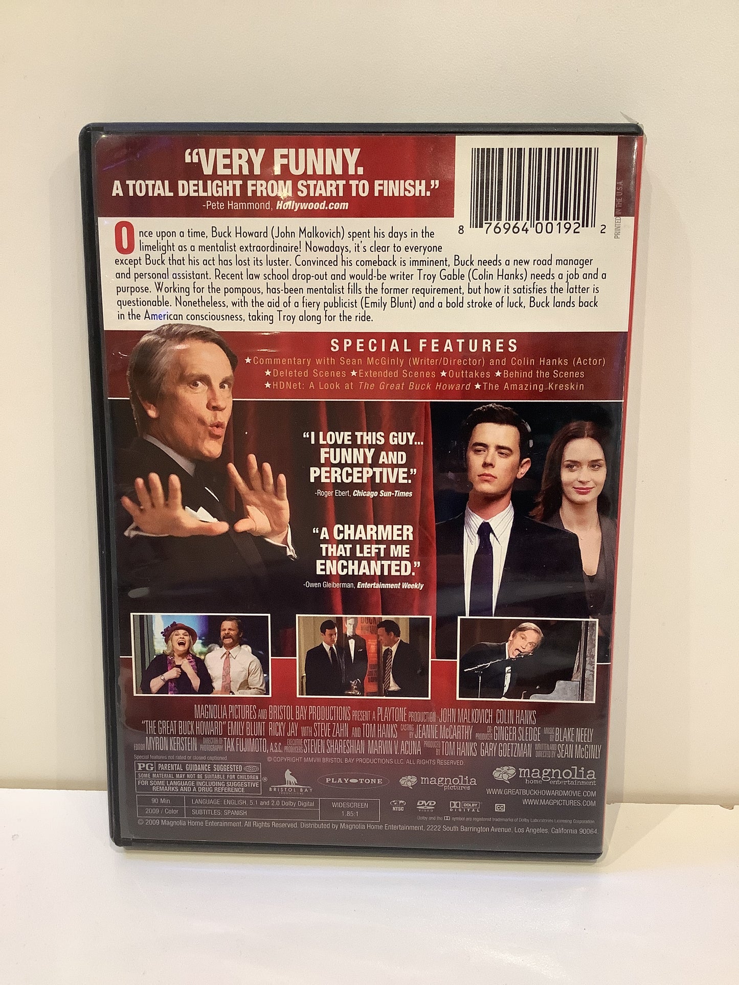 The Great Buck Howard - DVD