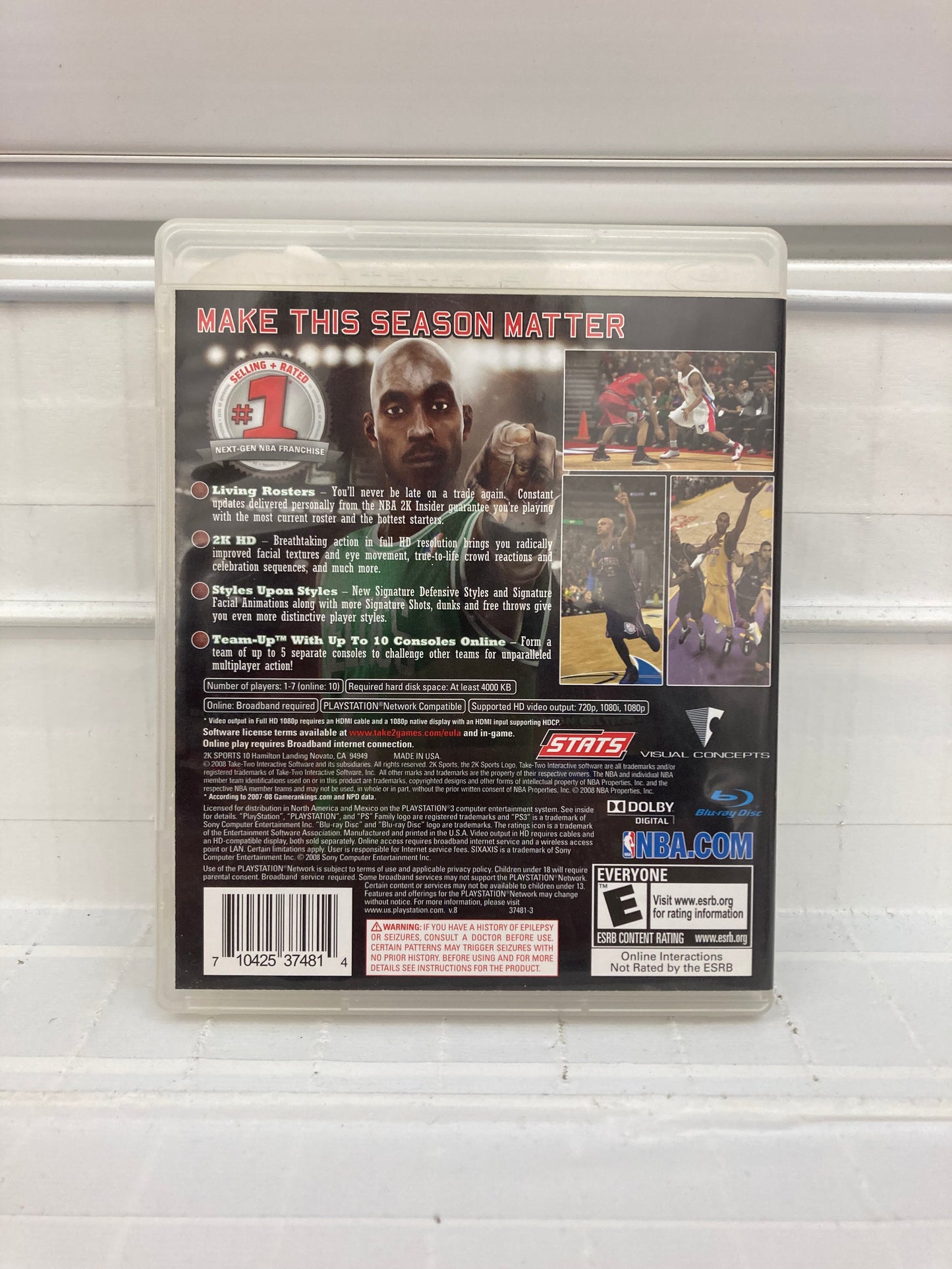 NBA 2K9 - Playstation 3