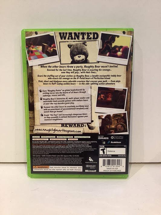Naughty Bear - Xbox 360