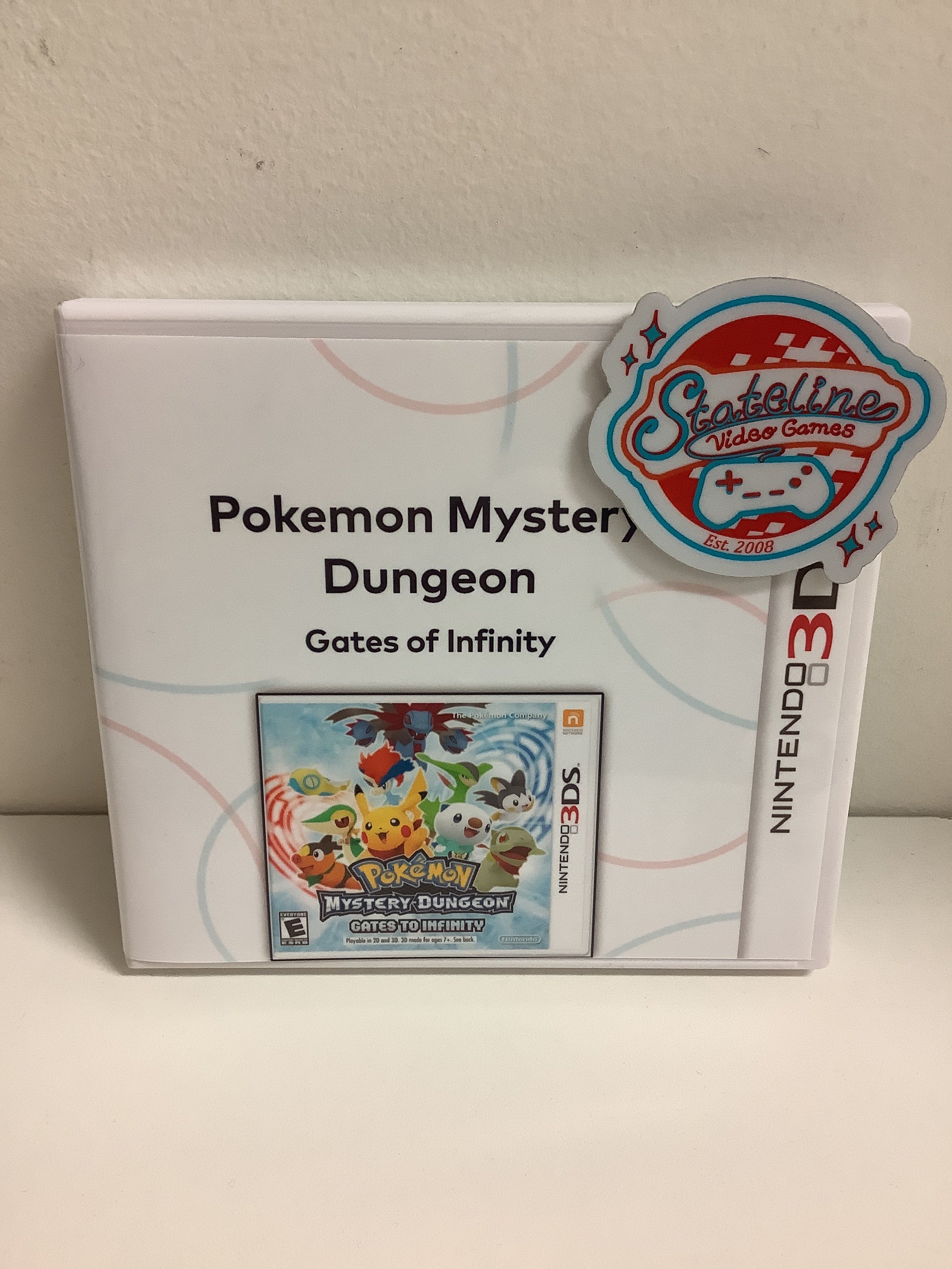 Pokemon Mystery Dungeon Gates To Infinity - Nintendo 3DS