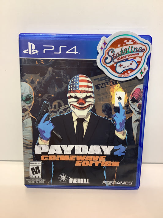 Payday 2: Crimewave - Playstation 4