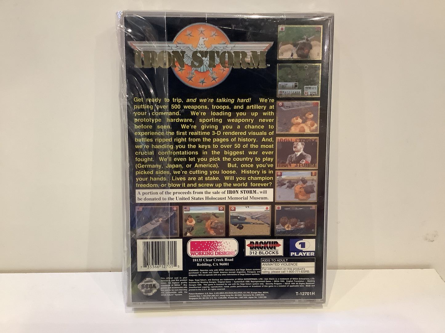 Iron Storm - Sega Saturn