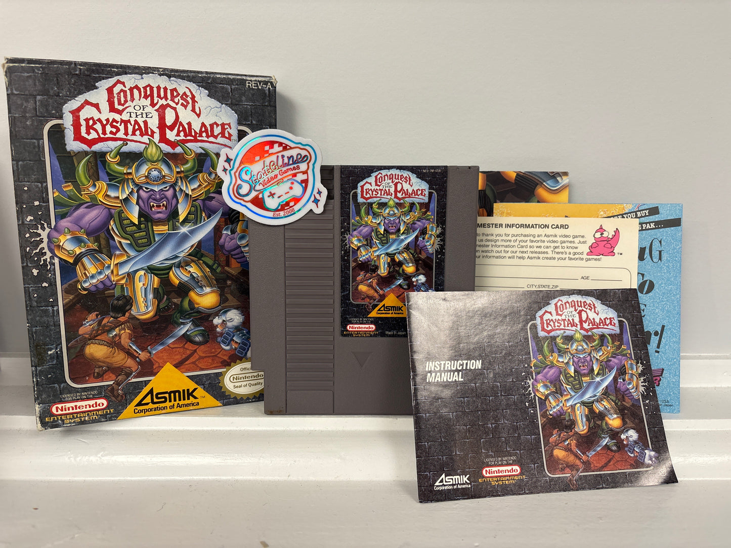 Conquest of the Crystal Palace - NES