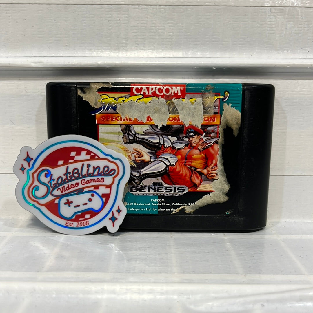 Street Fighter II Special Champion Edition - Sega Genesis