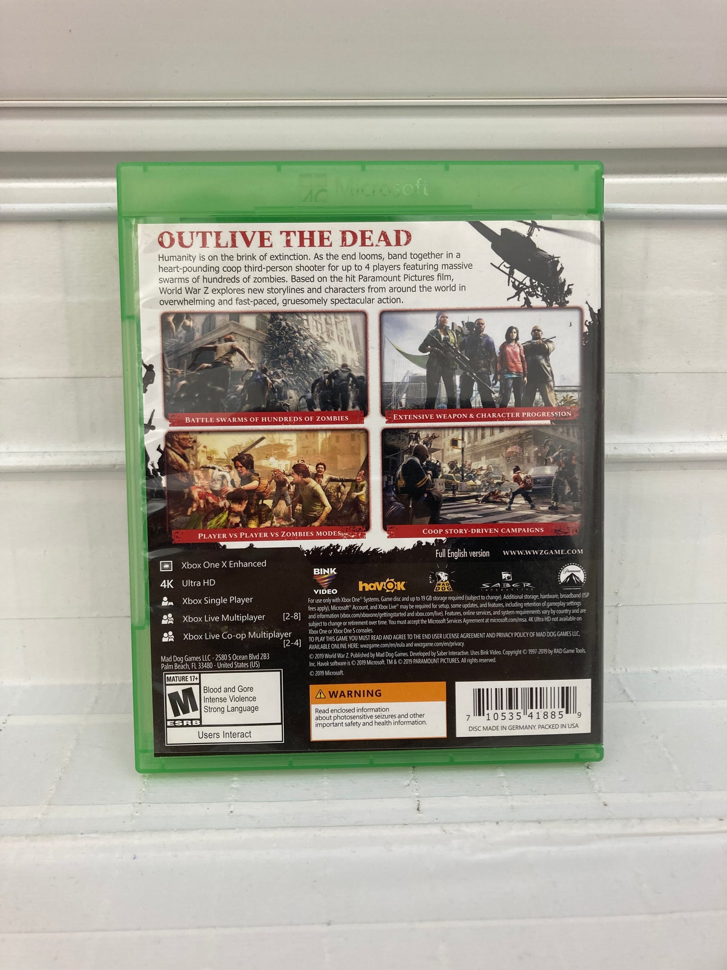 World War Z - Xbox One