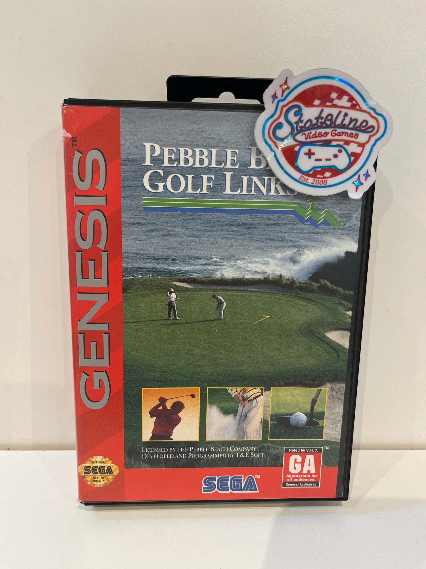 Pebble Beach Golf Links - Sega Genesis