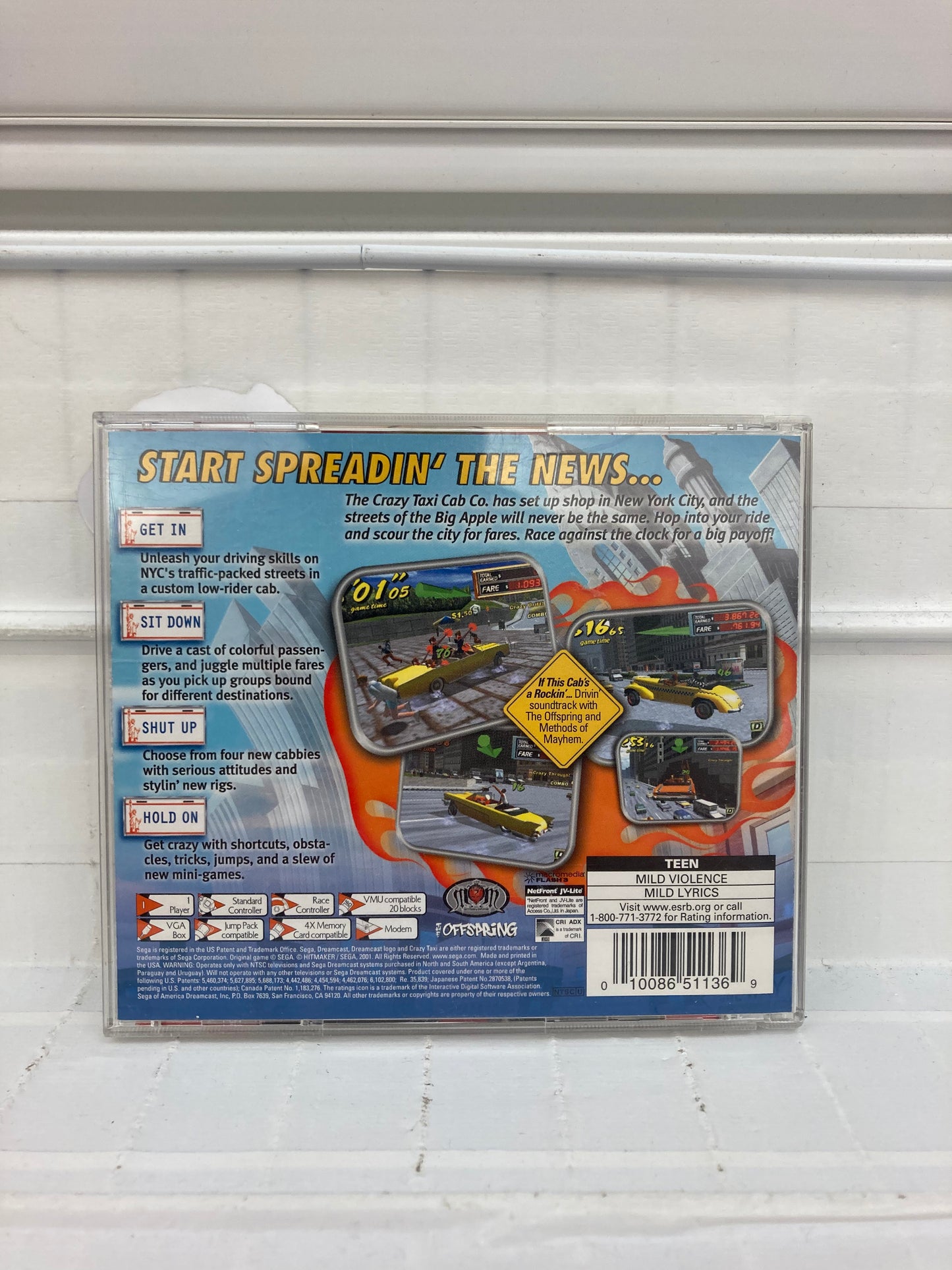 Crazy Taxi 2 - Sega Dreamcast