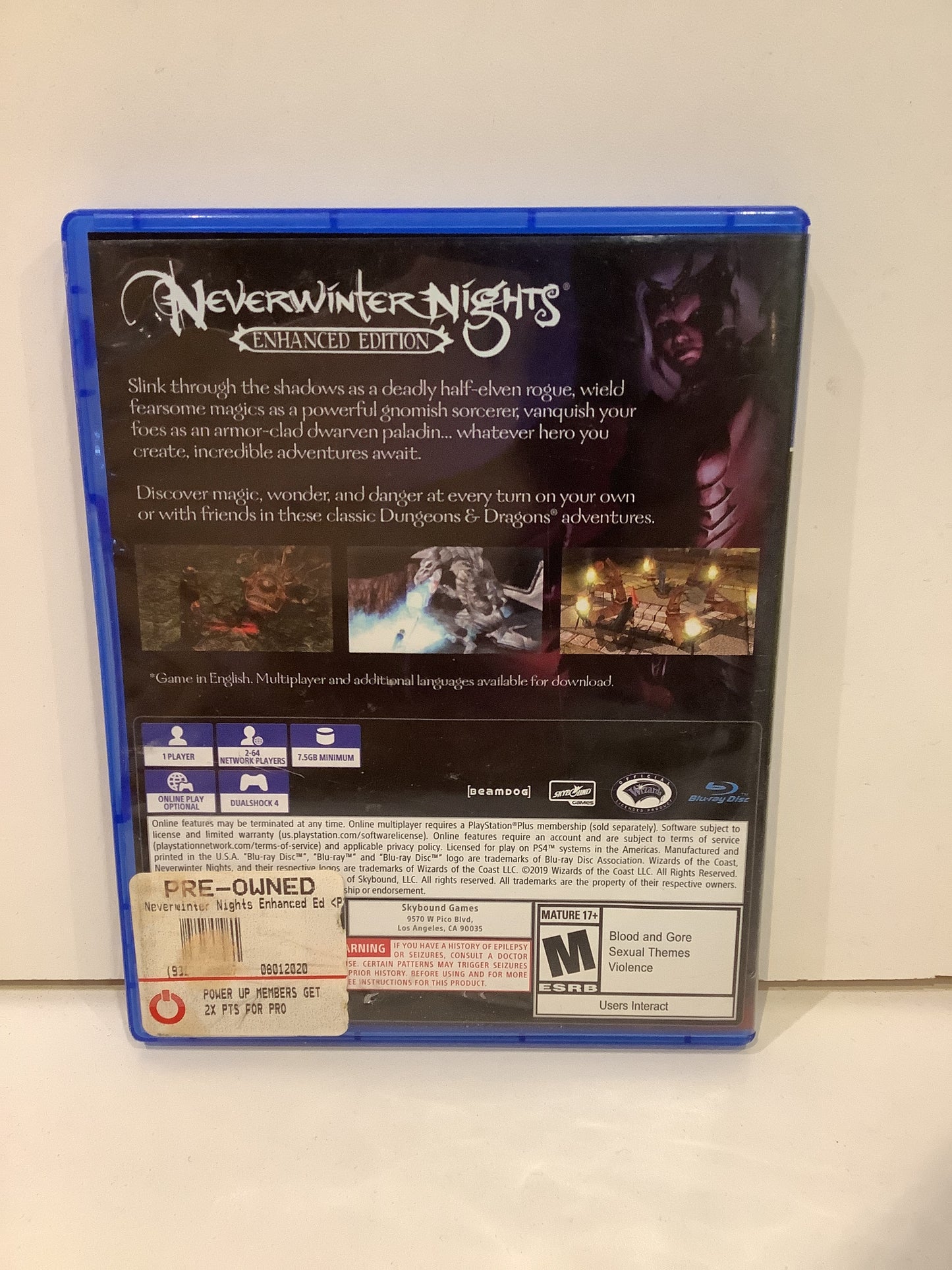 Neverwinter Nights Enhanced Edition - Playstation 4
