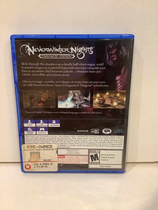 Neverwinter Nights Enhanced Edition - Playstation 4