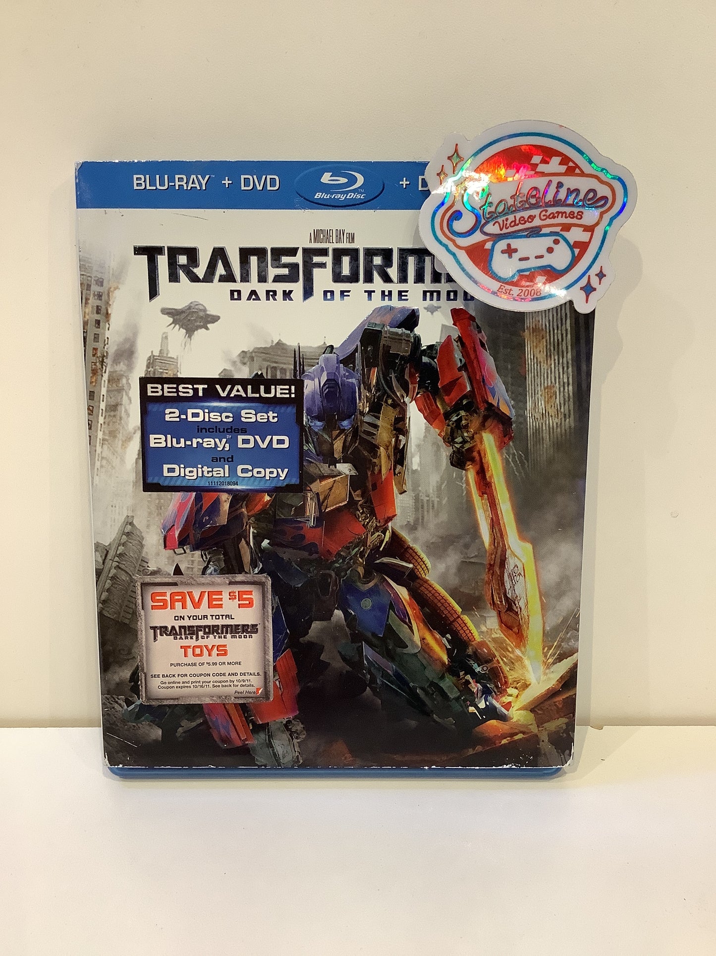 Transformers: Dark of the Moon - Blu-Ray