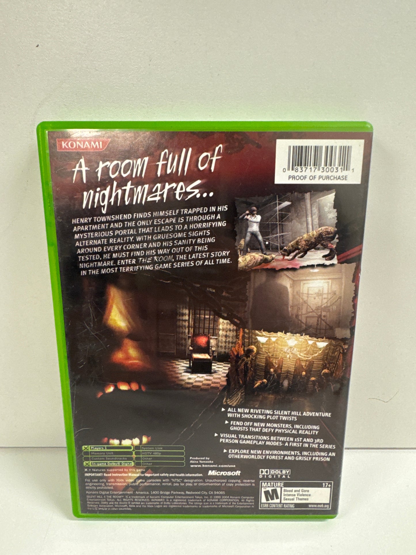 Silent Hill 4: The Room - Xbox