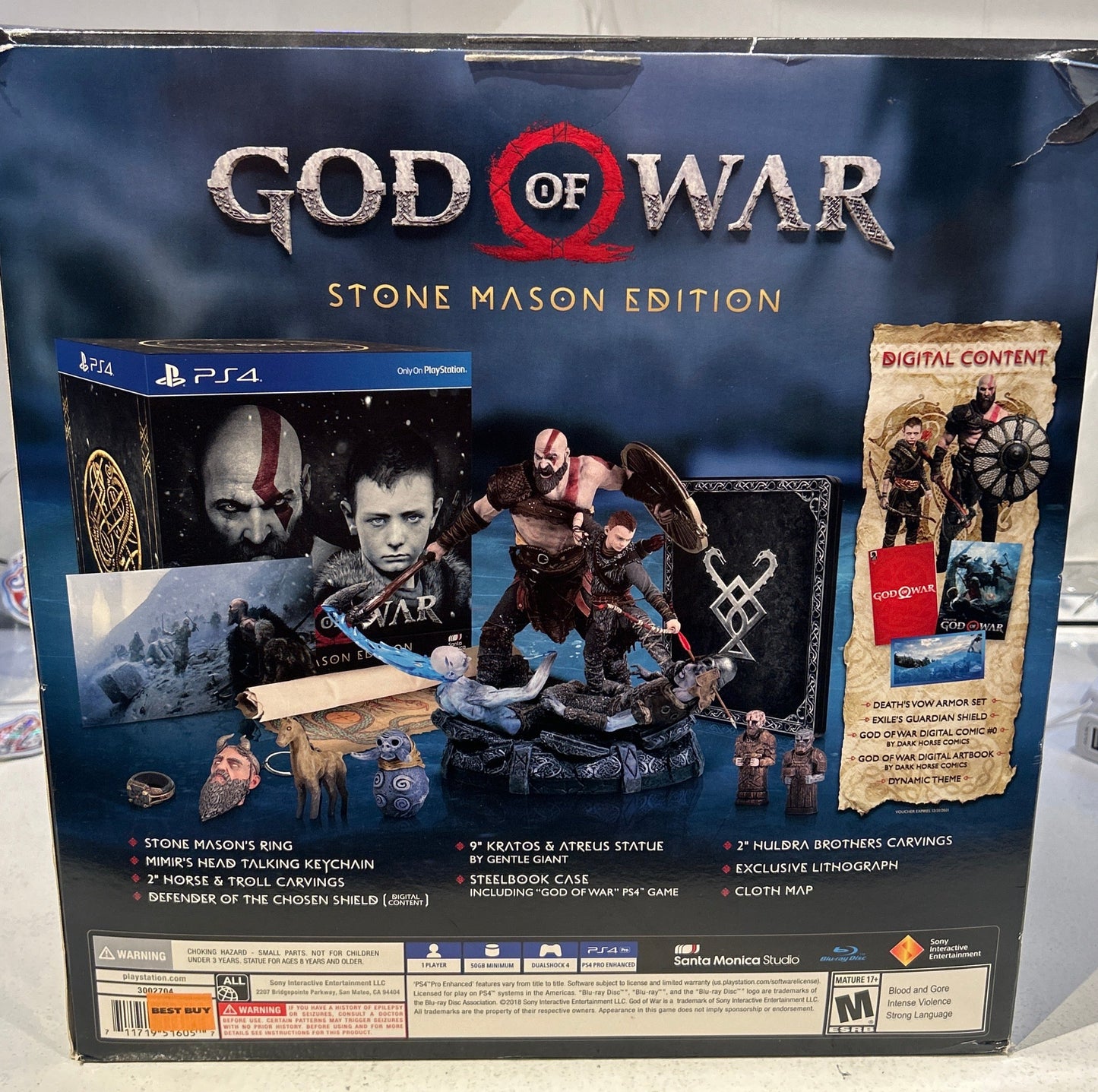 God of War [Stone Mason Edition] - Playstation 4