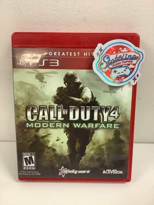 Call of Duty 4 Modern Warfare [Greatest Hits] - Playstation 3