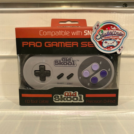 Old Skool Pro Gamer Series SNES Controller - Super Nintendo