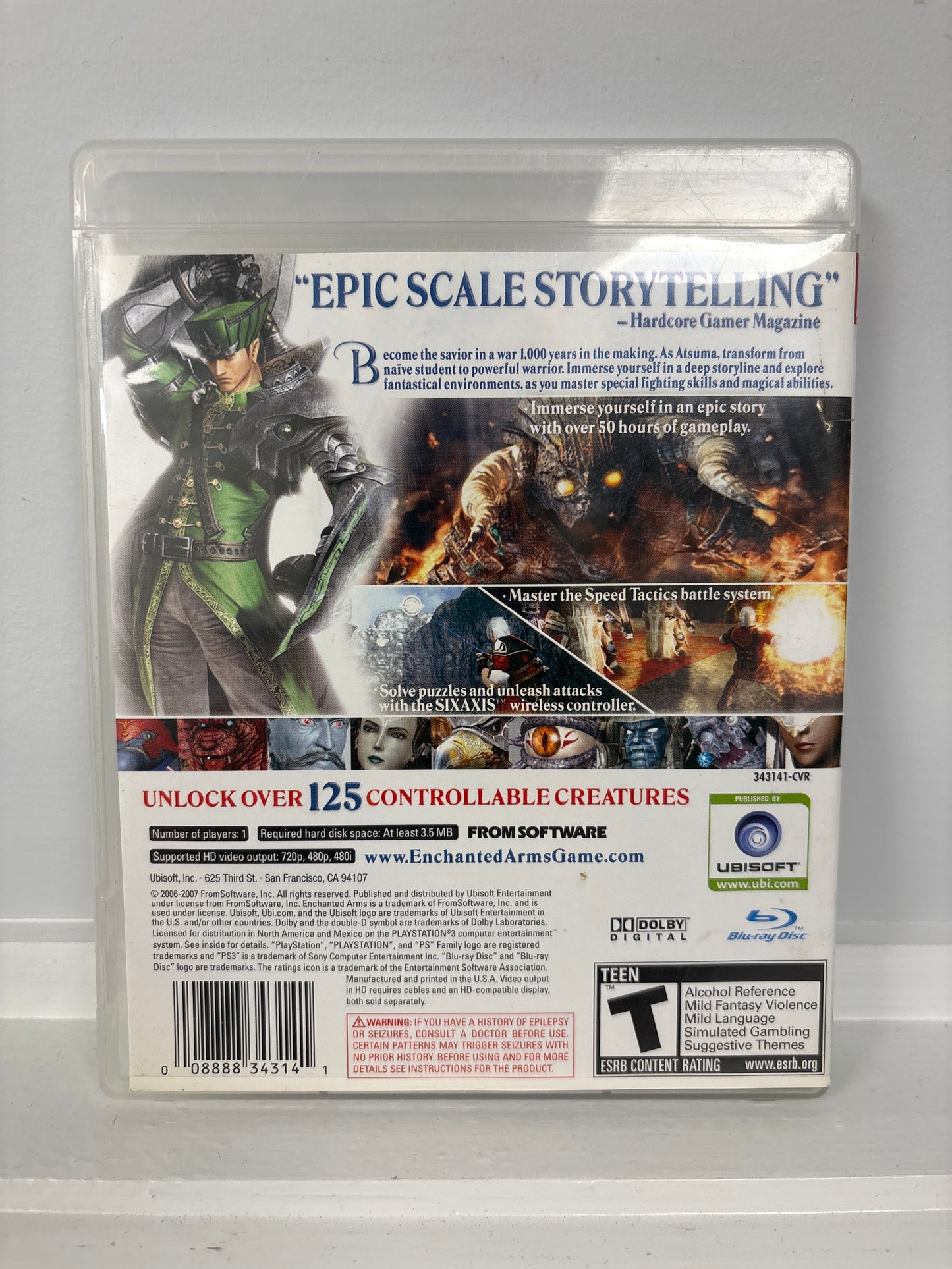 Enchanted Arms - Playstation 3
