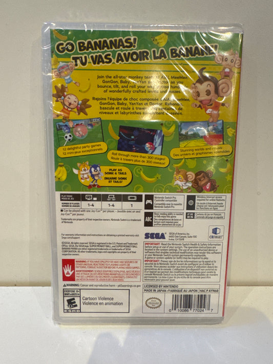 Super Monkey Ball Banana Mania - Nintendo Switch