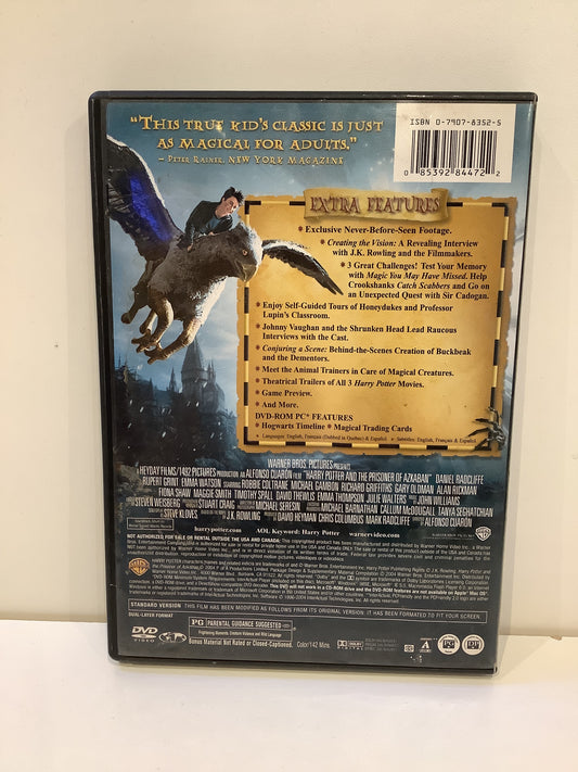 Harry Potter and the Prisoner of Azkaban - DVD
