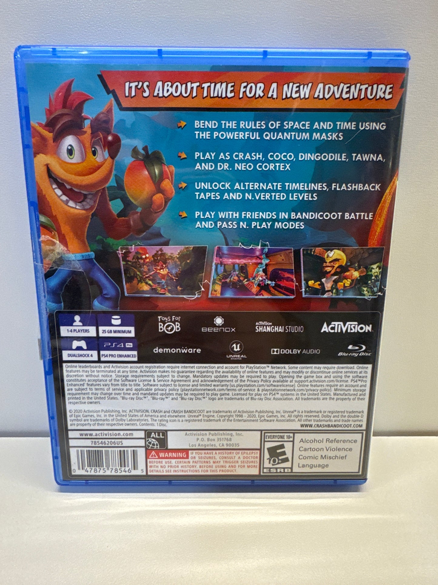 Crash Bandicoot 4: It's About Time - Playstation 4