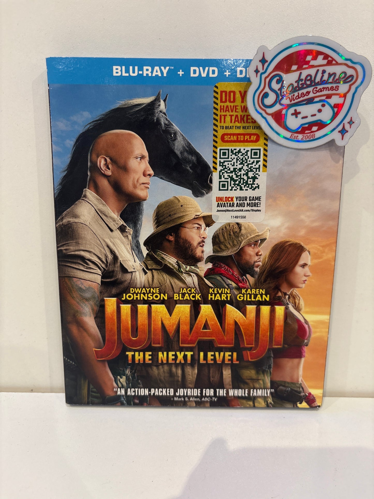 Jumanji: The Next Level - Blu-Ray