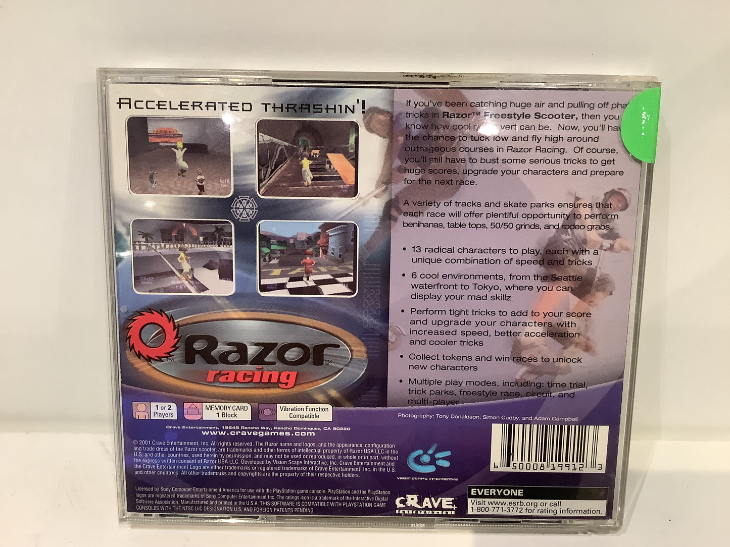 Razor Racing - Playstation