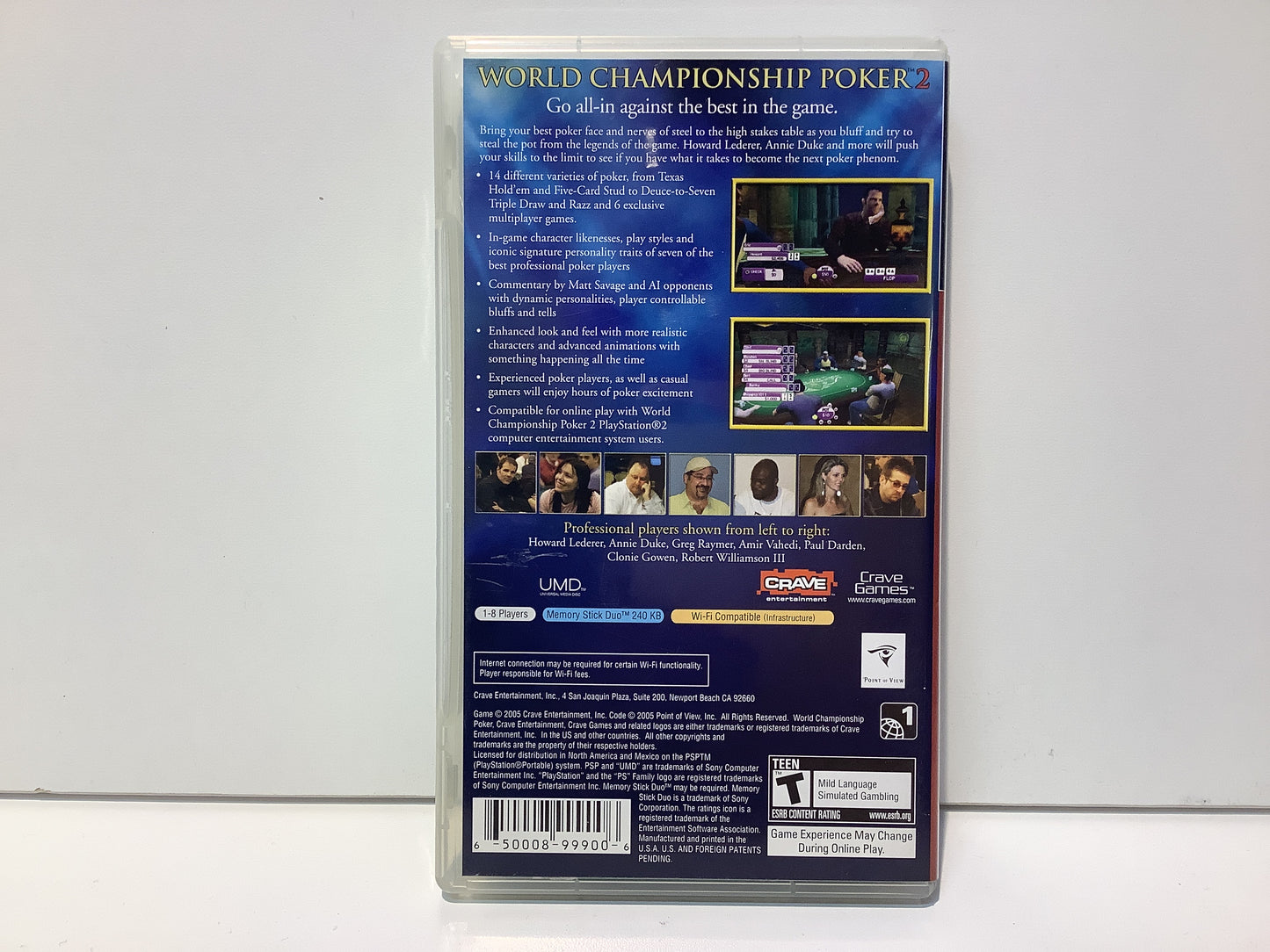 World Championship Poker 2 - PSP