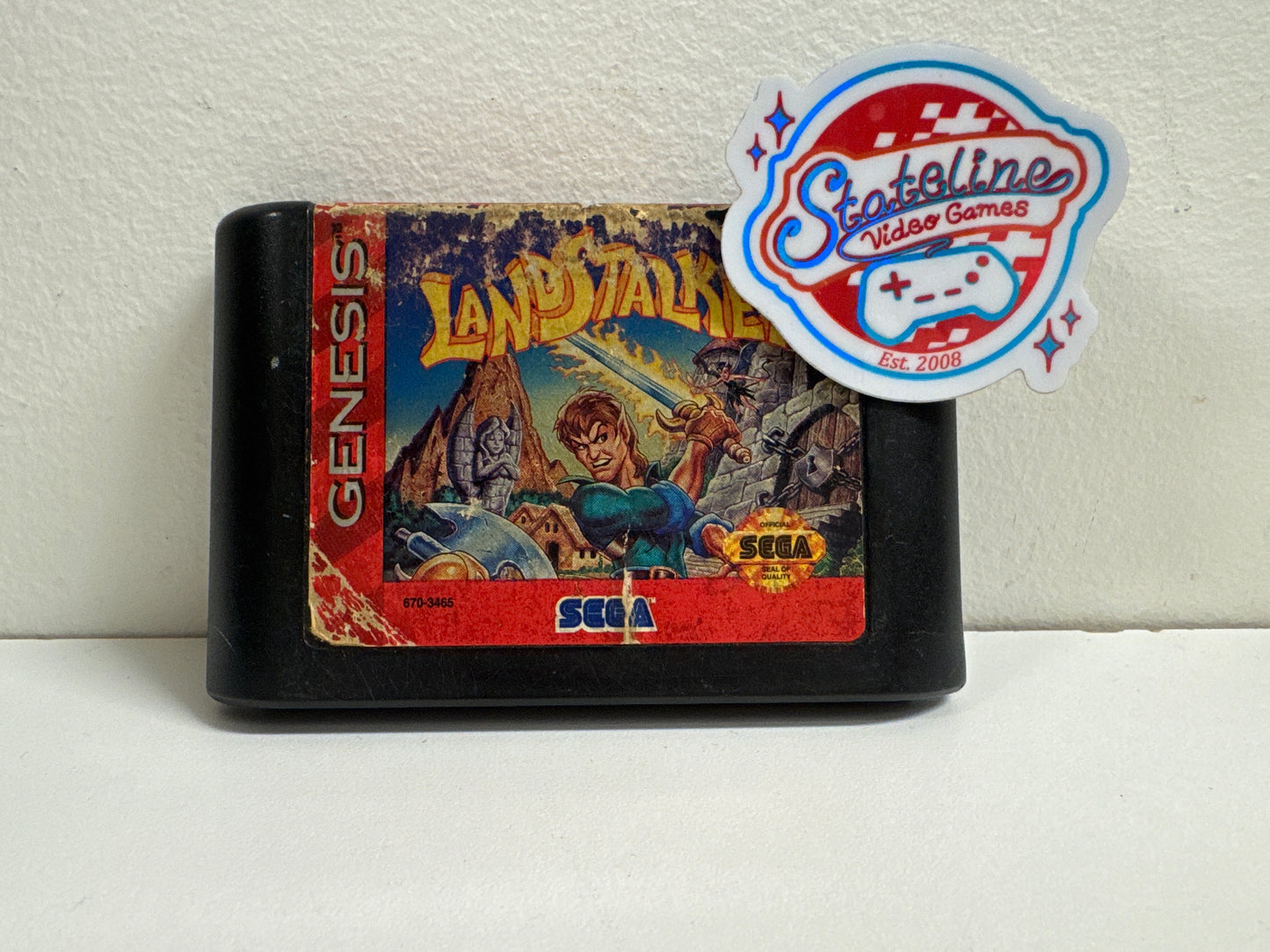 Landstalker Treasures of King Nole - Sega Genesis