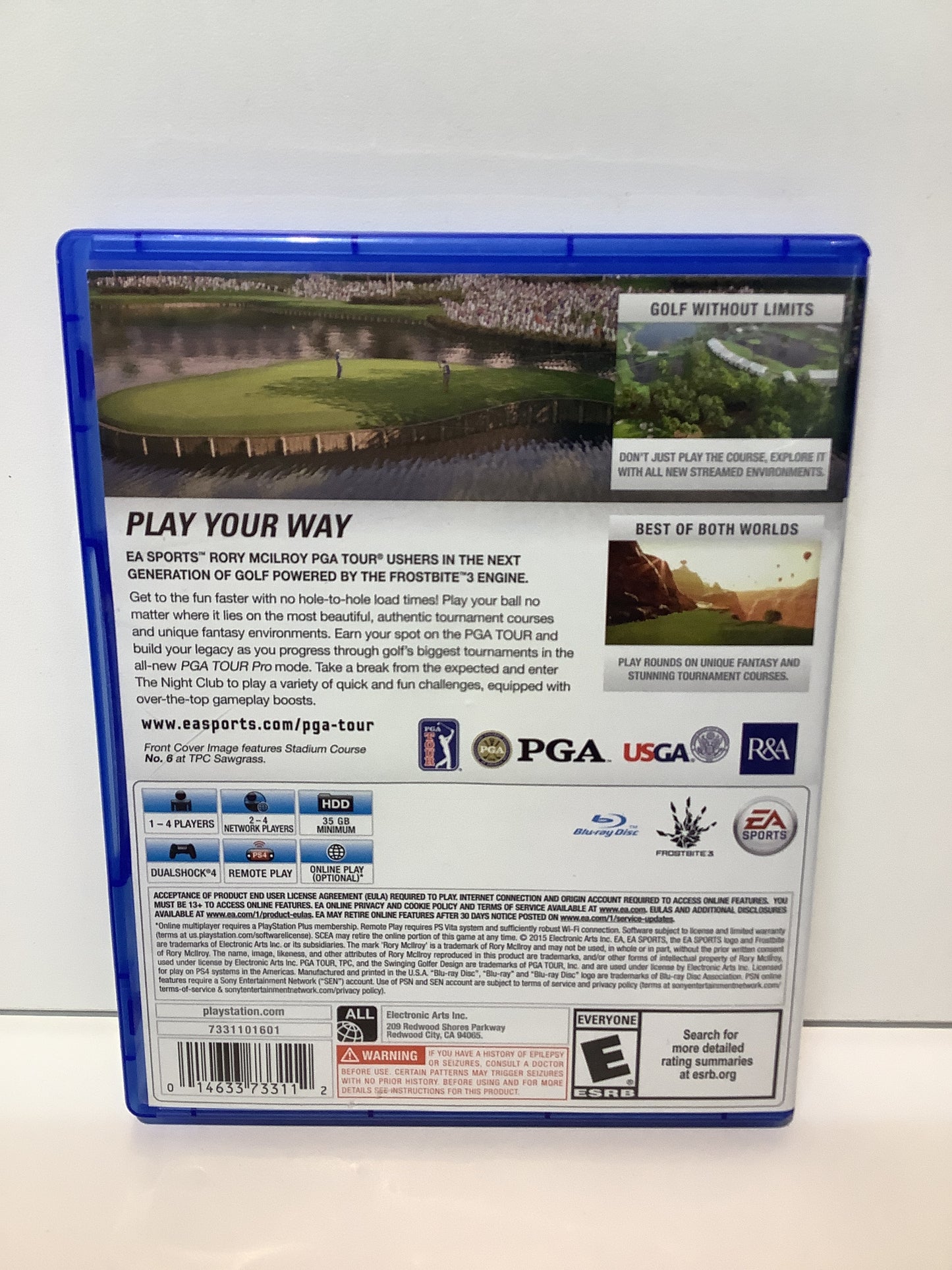 Rory McIlroy PGA Tour - Playstation 4