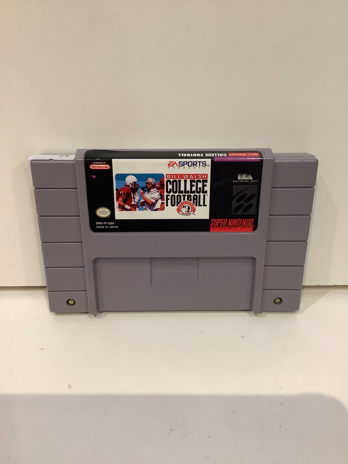 Bill Walsh College Football - Super Nintendo
