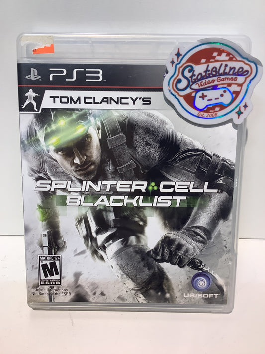 Splinter Cell: Blacklist - Playstation 3