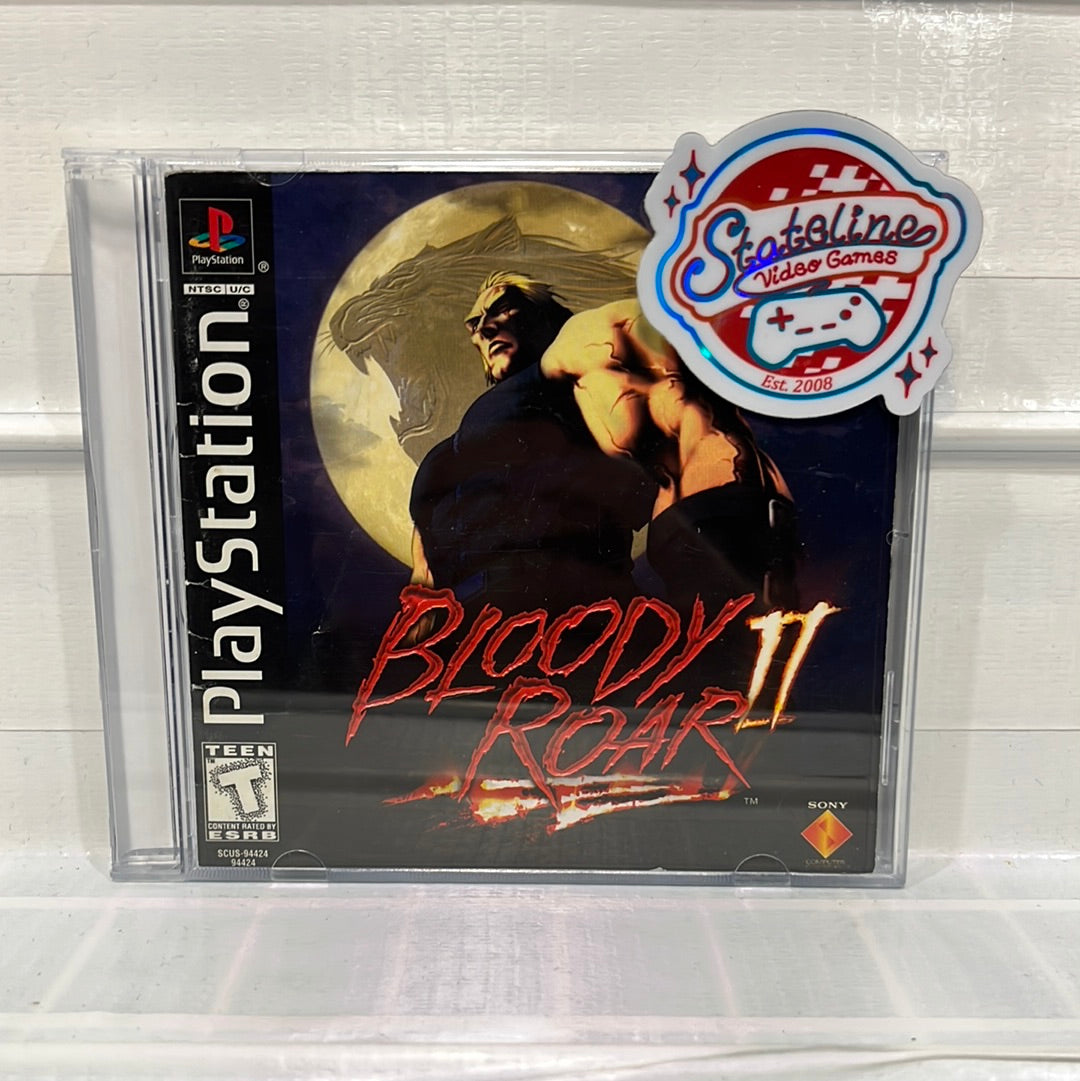 Blood Rage Ps2 Bloody Roar 2 - Playstation – Stateline Video Games Inc.