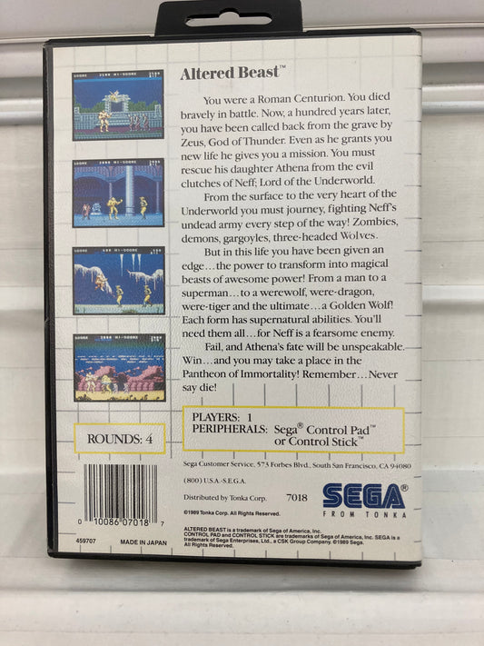 Altered Beast - Sega Master System