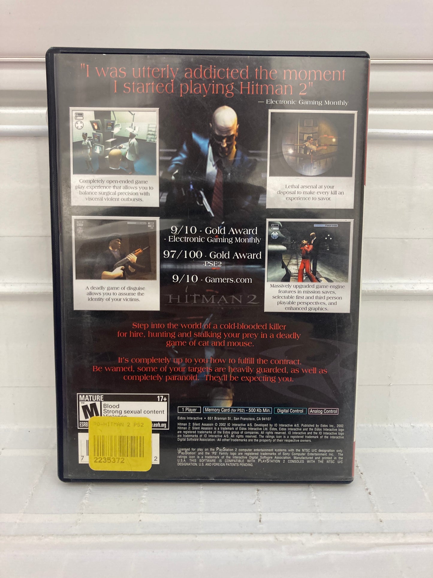 Hitman 2 [Greatest Hits] - Playstation 2