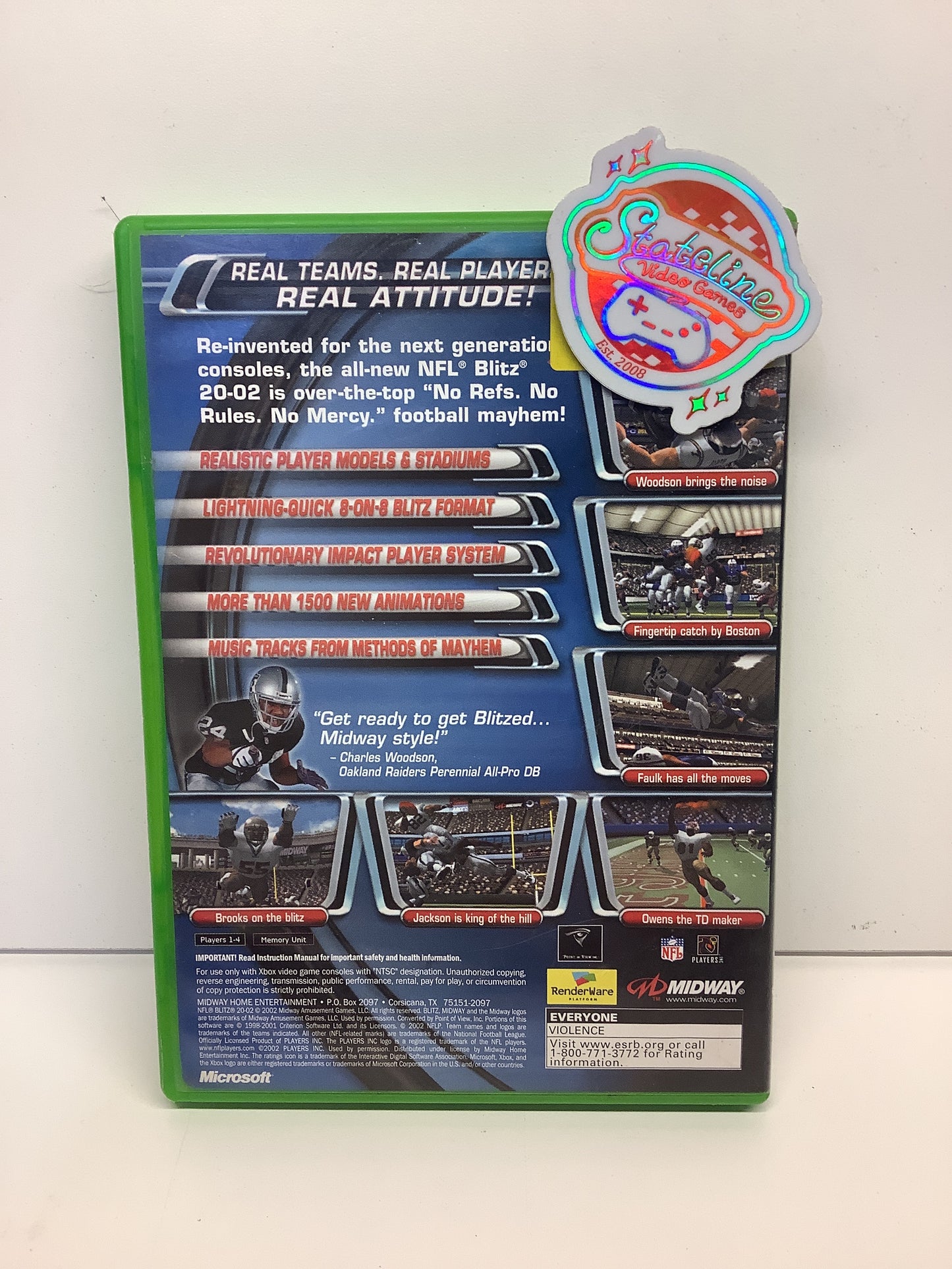 NFL Blitz 2002 - Xbox