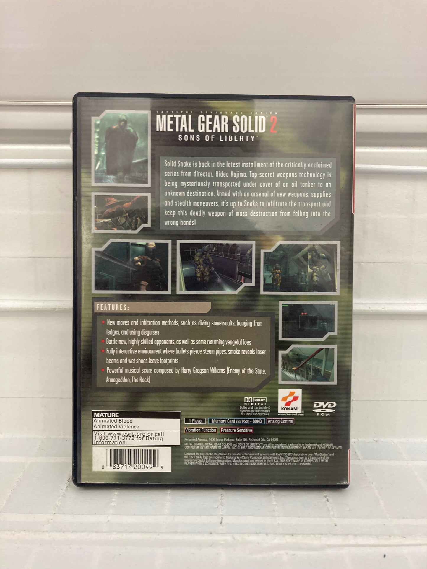 Metal Gear Solid 2 [Greatest Hits] - Playstation 2