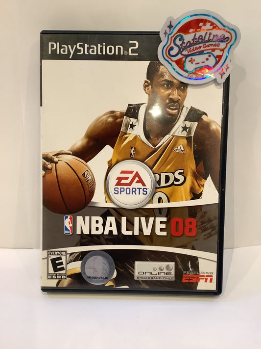 NBA Live 2008 - Playstation 2