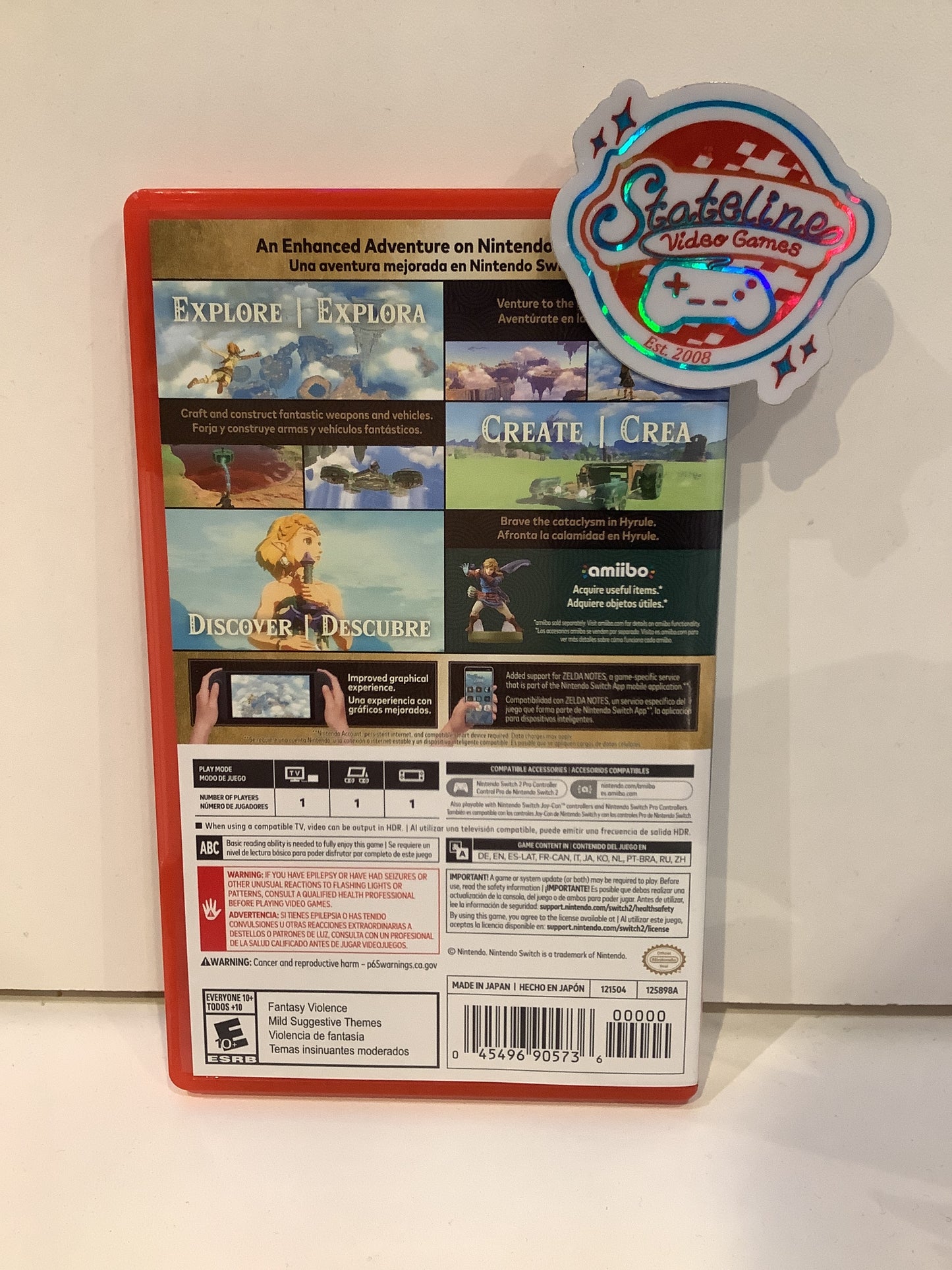 The Legend of Zelda: Tears Of The Kingdom - Nintendo Switch 2