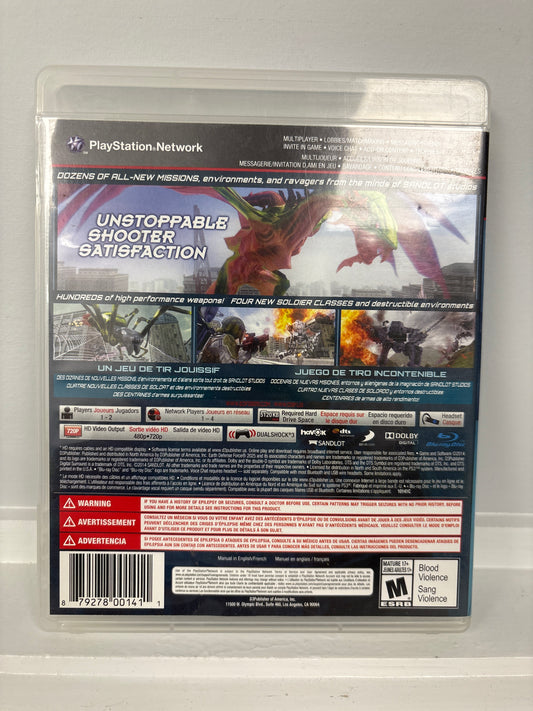 Earth Defense Force 2025 - Playstation 3