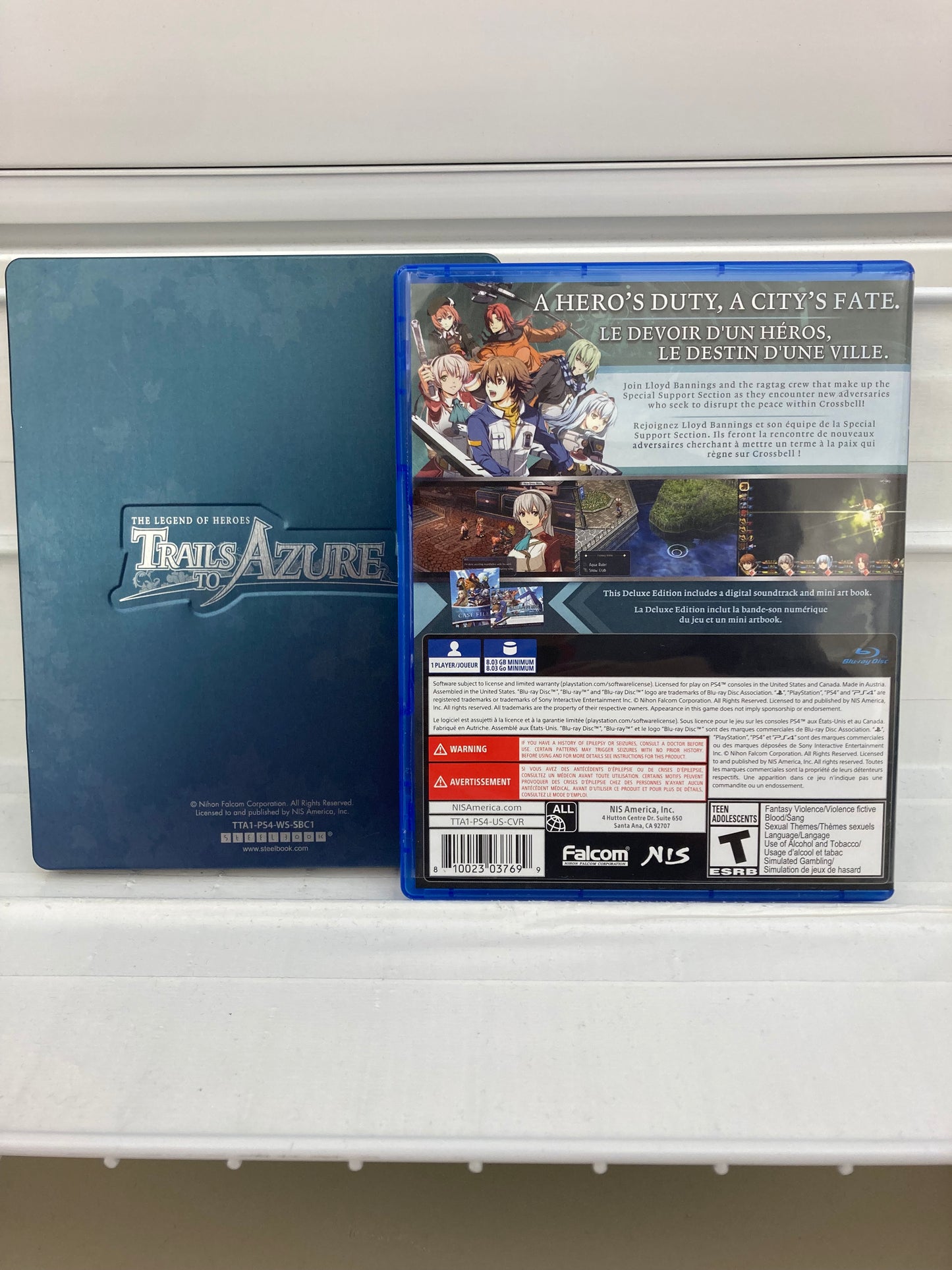 The Legend Of Heroes: Trails To Azure [Deluxe Edition] - Playstation 4