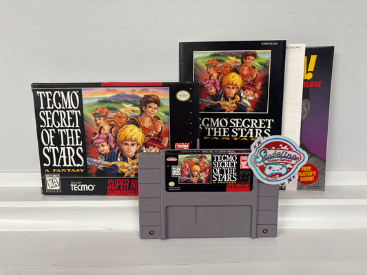 Tecmo Secret of the Stars - Super Nintendo
