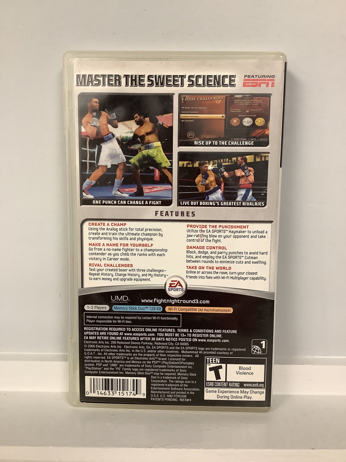 Fight Night Round 3 - PSP