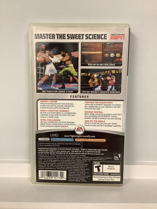 Fight Night Round 3 - PSP