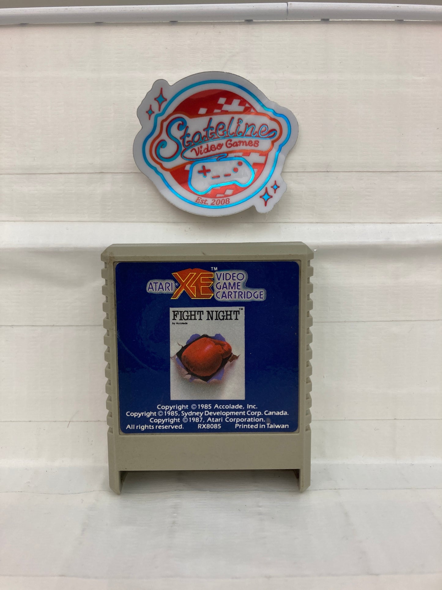 Fight Night - Atari XE