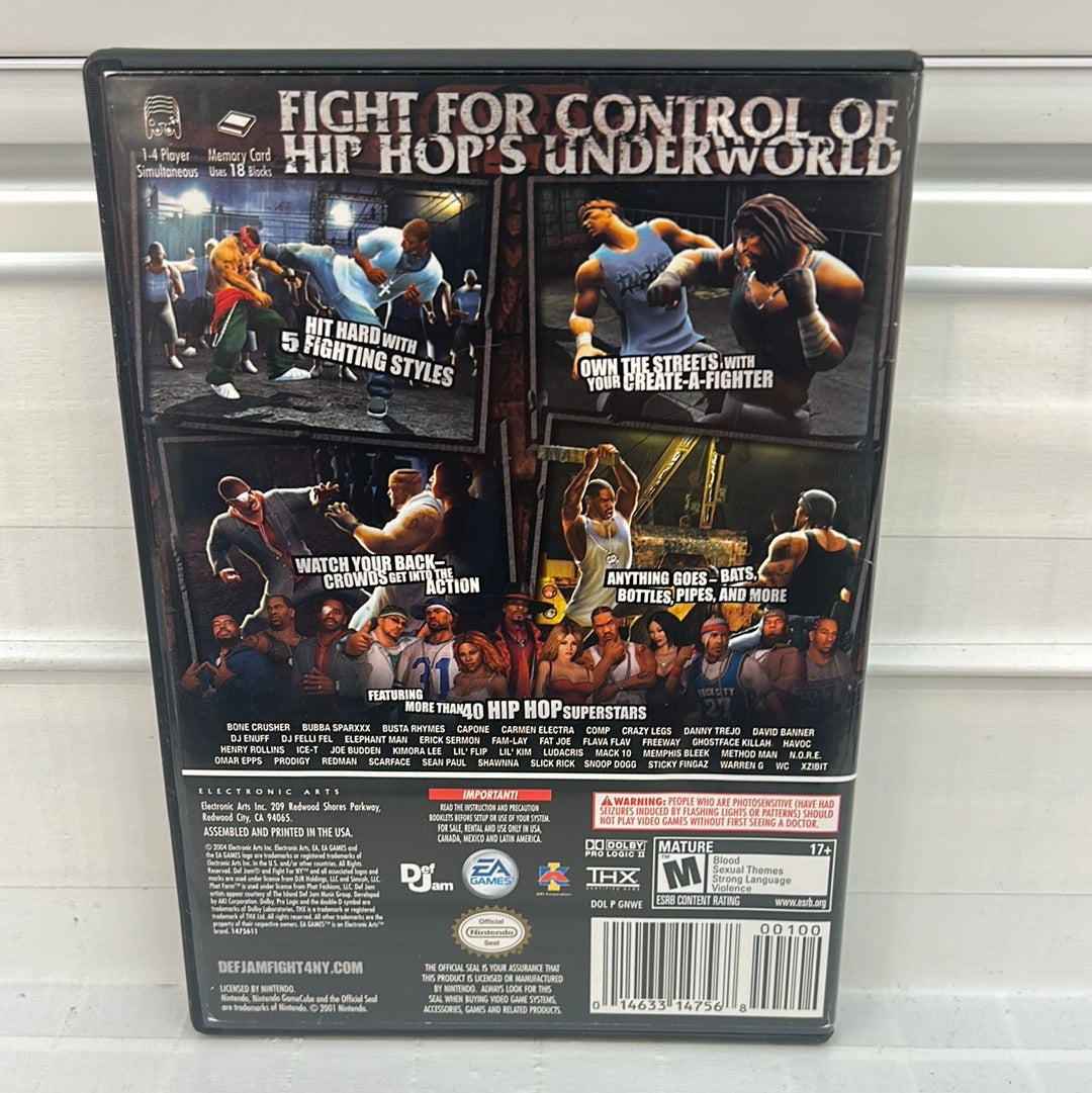 Def Jam Fight for NY - Gamecube