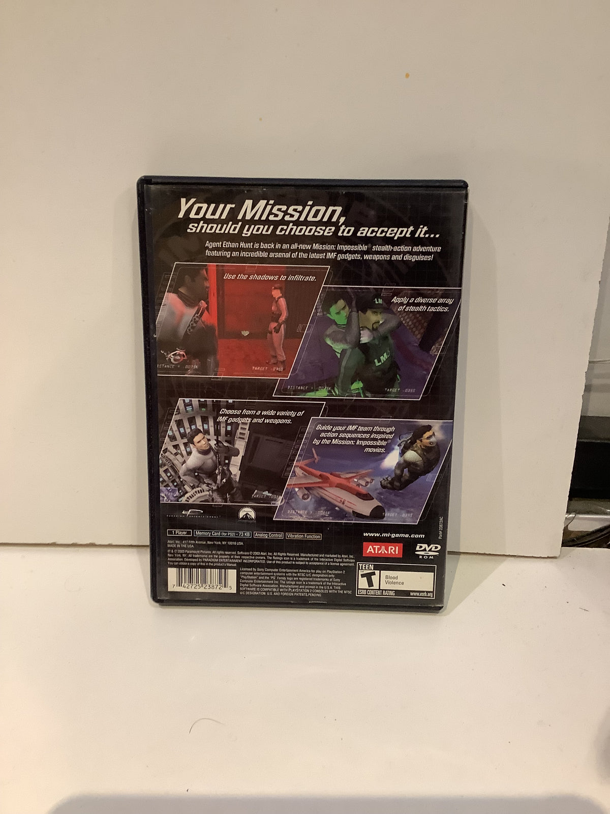 Mission Impossible Operation Surma - Playstation 2